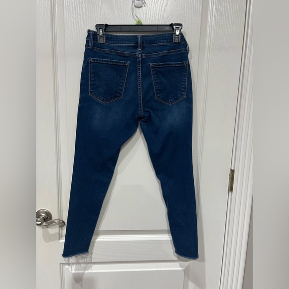 a.n.a Women's Dark Blue Skinny Jeans - Picture 2 of 6